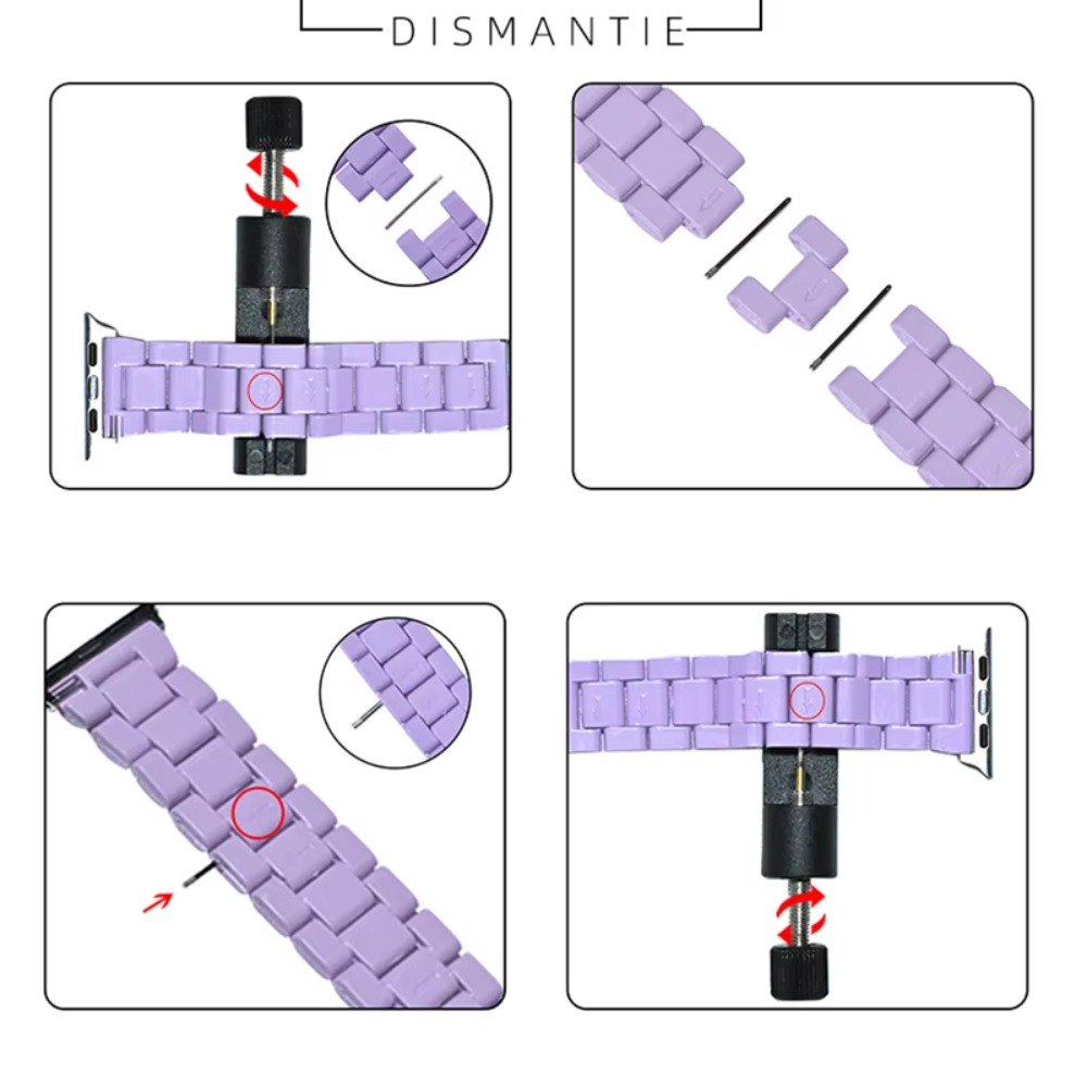 Transparante harsband met drie - Titan Smartwatch Accessories recensie en prijs