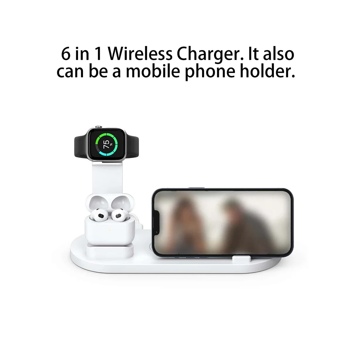 7 in 1 draadloze oplader stand - Smartwatch X12 recensie en prijs