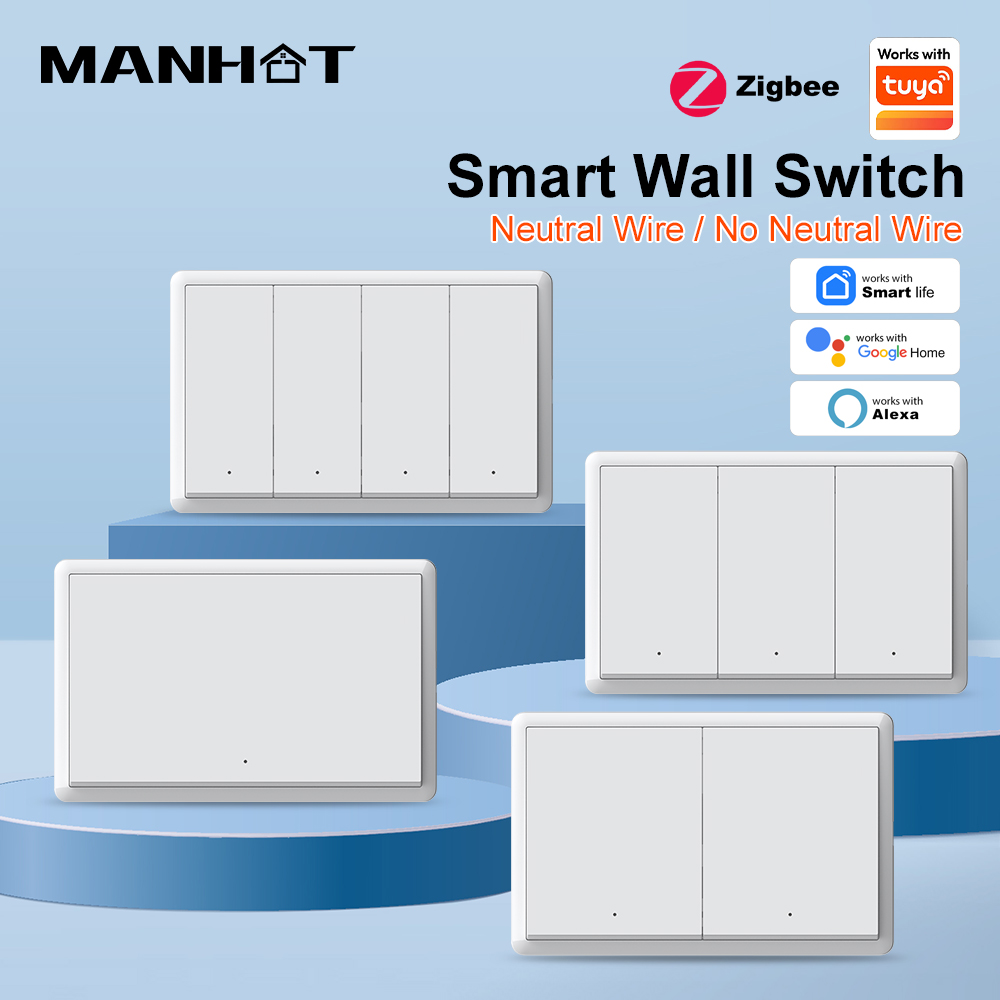 MANHOT ZigBee3.0 Smart Switch  - Smart Accessories recensie en prijs