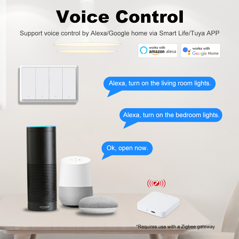 MANHOT ZigBee3.0 Smart Switch  - Smart Accessories recensie en prijs